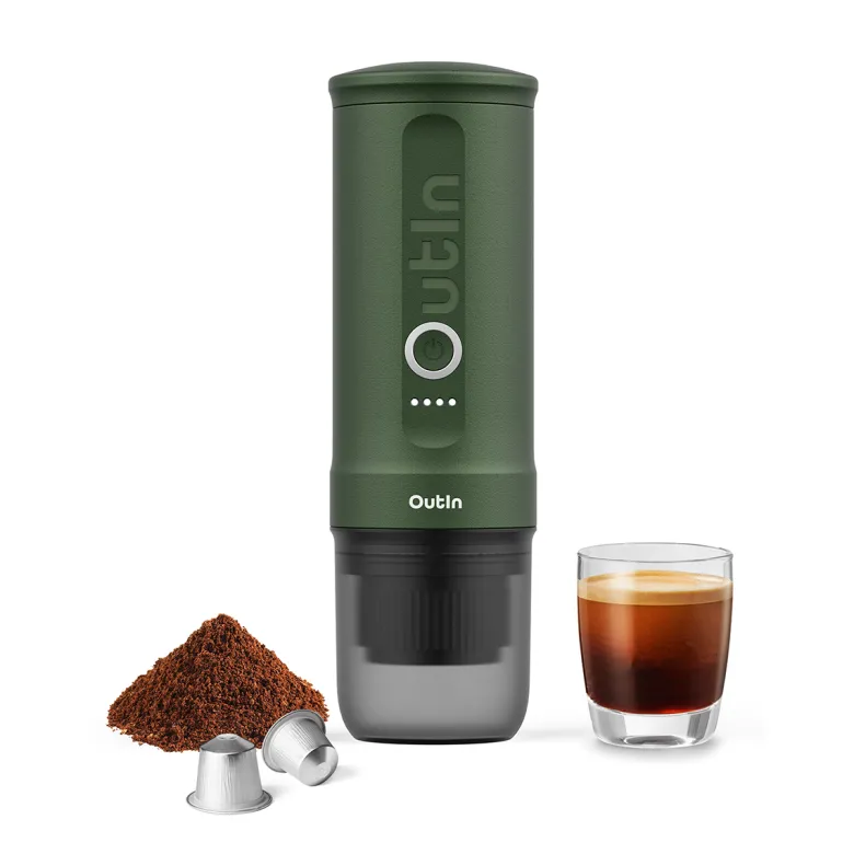 Machine à expresso portable forêt verte outin otem-01-fg