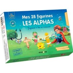 Ma collection de 28 figurines Les Alphas
