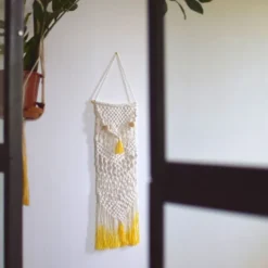 Macramé mural & teinture- kit diy