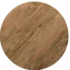 Macy-table à manger ronde 4 personnes 130 cm en bois massif