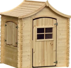 Maison en bois pour enfants sans plancher- 112x146xh152cm-1.1m2