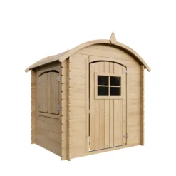 Maison en bois pour enfants sans plancher 112x146xh145cm 1.1m2