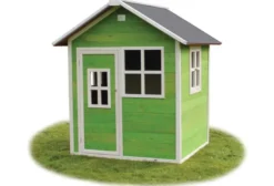 Maisonnette verte pour enfant loft 100