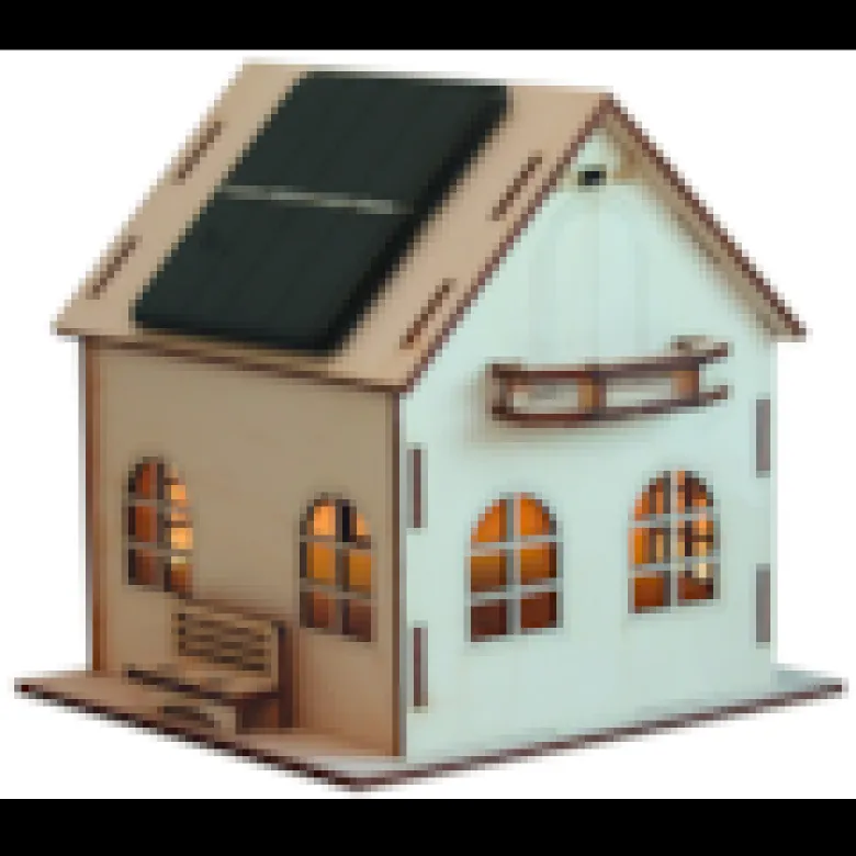 Maison solaire en bois