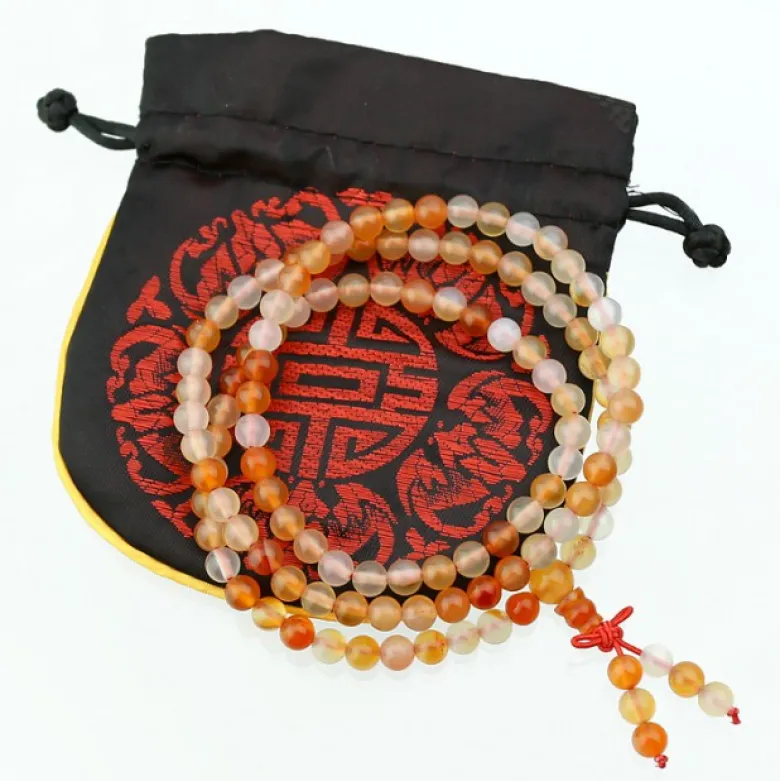 Mala 108 perles en agate