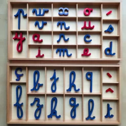 Mamontessoribox alphabet v2 et sa boîte