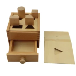 Mamontessoribox-boîte permanen. 4 formes