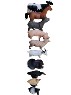 Mamontessoribox figurines animaux ferme