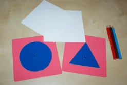 Mamontessoribox formes dessin en métal