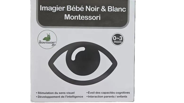 Mamontessoribox imagier n&b bébé
