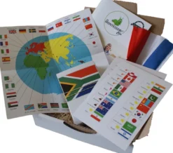 Mamontessoribox pays & drapeaux du monde