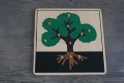 Mamontessoribox puzzle botanique arbre