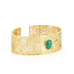 Manchette Sundala en malachite