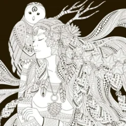 Mandalas à peindre bestiaire enchanté
