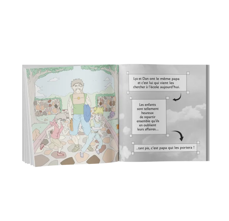 Manga Lya et dan se manquent
