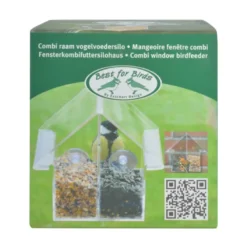 Mangeoire double pour fenêtre