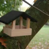 Mangeoire oiseau le déjeuner châtaignier