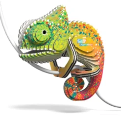 Maquette 3D animaux en carton Eugy Caméléon