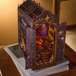 Maquette serre-livres éclairée Atelier du magicien Rolife