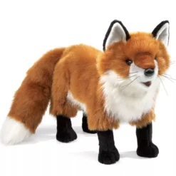 Marionnette à main renard roux