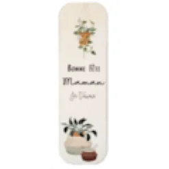 Marque-pages fête maman plantes