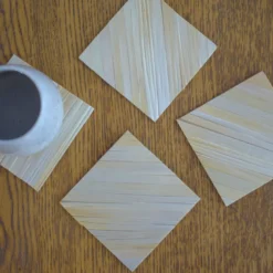 Marqueterie dessous verres- kit diy