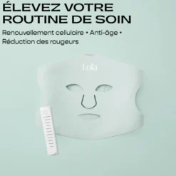 Masque de luminothérapie avancée visage led Glow Lola Vert