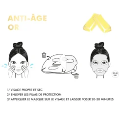 Masque fruit bio-cellulose - anti âge