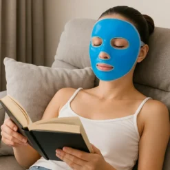 Masque gel soin du visage chaud ou froid