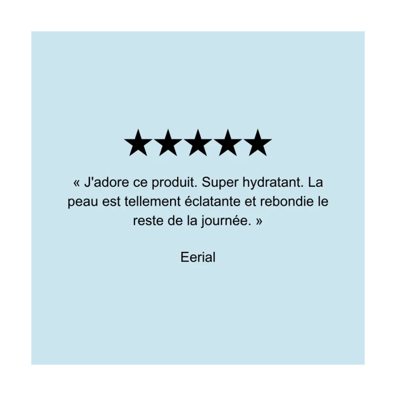 Masque hydratant intense