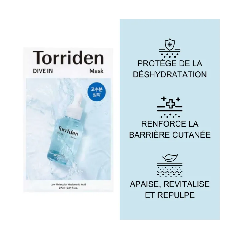 Masque hydratant intense