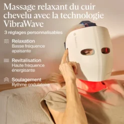 Masque Led Theraface Glo soin du visage anti-âge réduction des rides Theraface