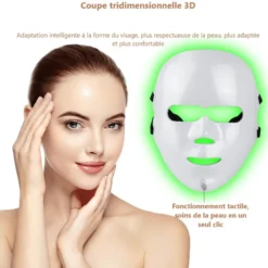 Masque led visage luminotherapie