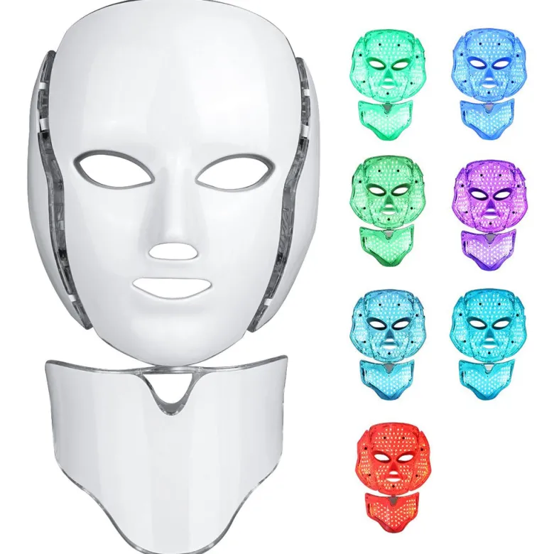 Masque led visage luminothérapie