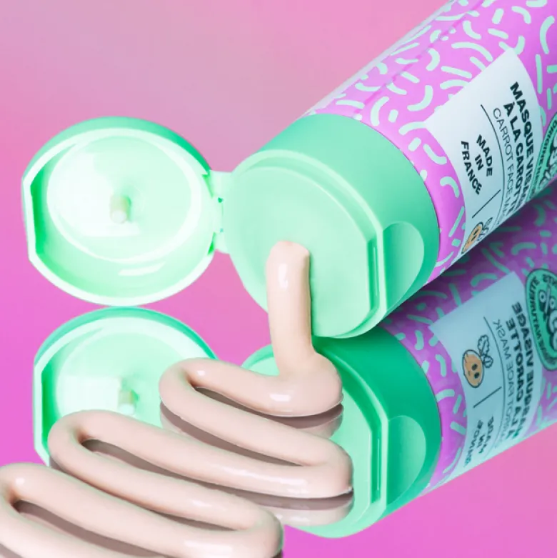 Masque visage carotte Radish Gang