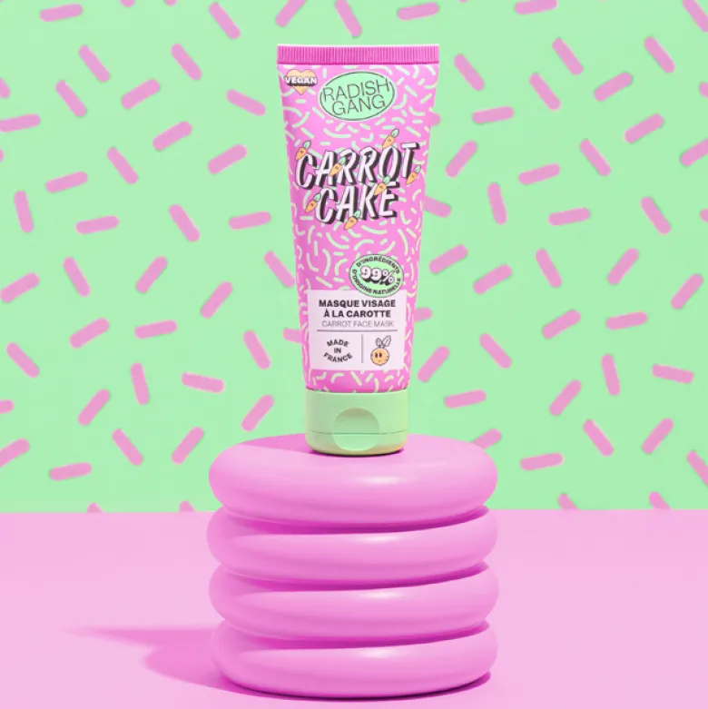 Masque visage carotte Radish Gang