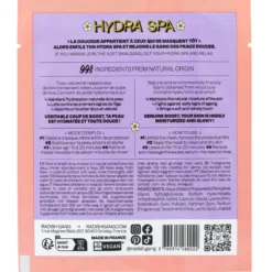 Masque visage hydra spa