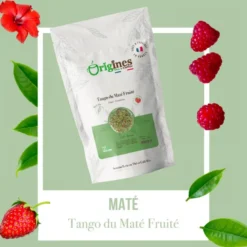 Maté Bio du Brésil parfumé citron fruits rouges