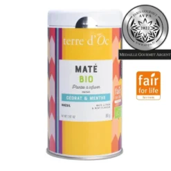 Maté bio équitable ffl menthe & cédrat