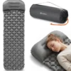 Matelas gonflable campmat hypermotion ultraléger 1 place avec oreiller