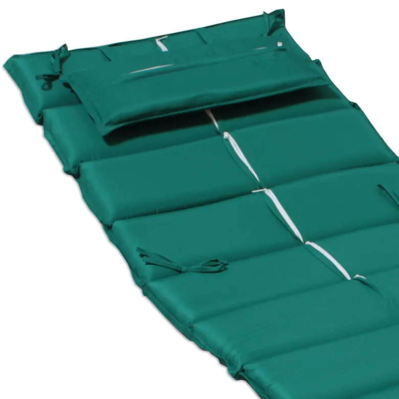 Matelas vert pour bain de soleil