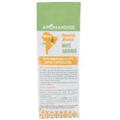 Mate vert sauvage gingembre verveine