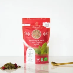 Maté fraise framboise myrtille bio - 70g