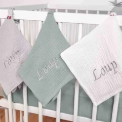 Maxi Lange en Gaze de Coton, Collection Jeanne : L'Essentiel Doux et Tendance pour Bébé