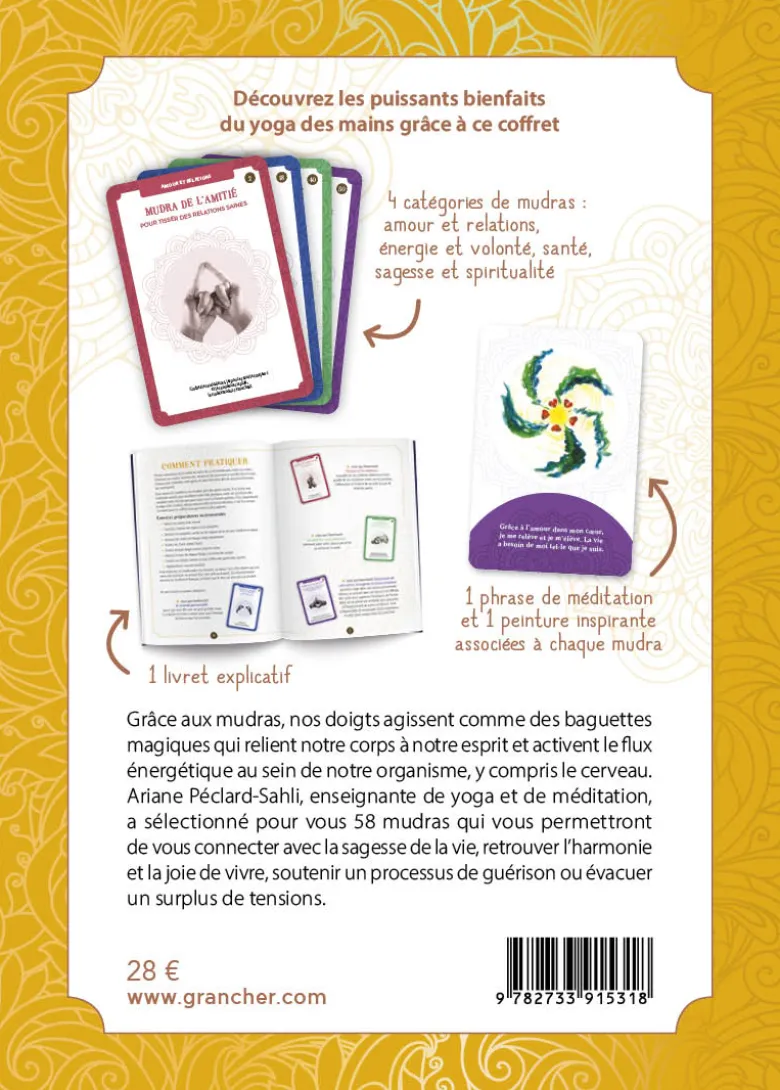 Mes cartes de mudras