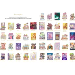 Mes petites boutiques japonaises 45 planches à peindre ou à colorier