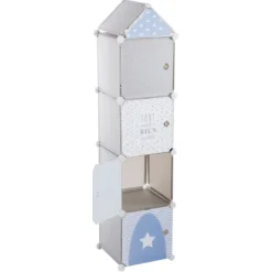 Meuble de rangement enfant colonne - 34