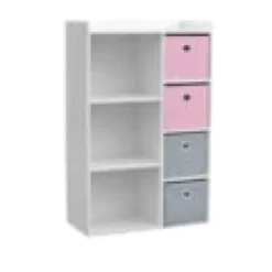 Meuble de rangement enfant 3 niches girl