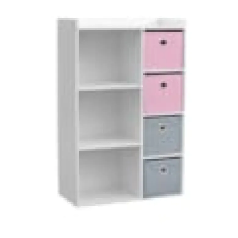 Meuble de rangement enfant 3 niches girl