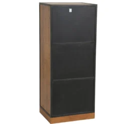 Meuble de rangement 3 portes bois marron
